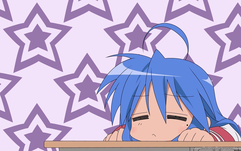 Sleeping Konata