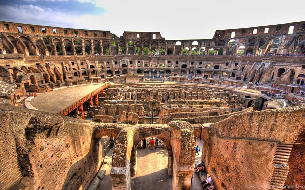Inside Colosseum Rome Italy Desktop Wallpaper.jpg