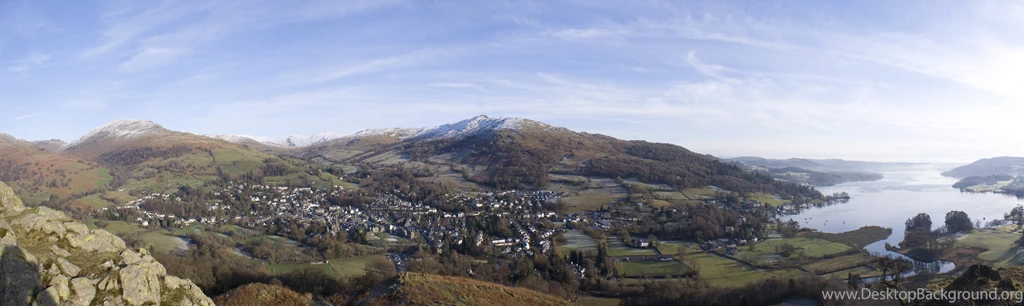 Ambleside Panorama Wallpapers (