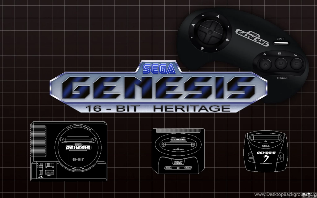 Sega Mega Drive: 16 bit Heritage Wallpapers By BLUEamnesiac On ...
