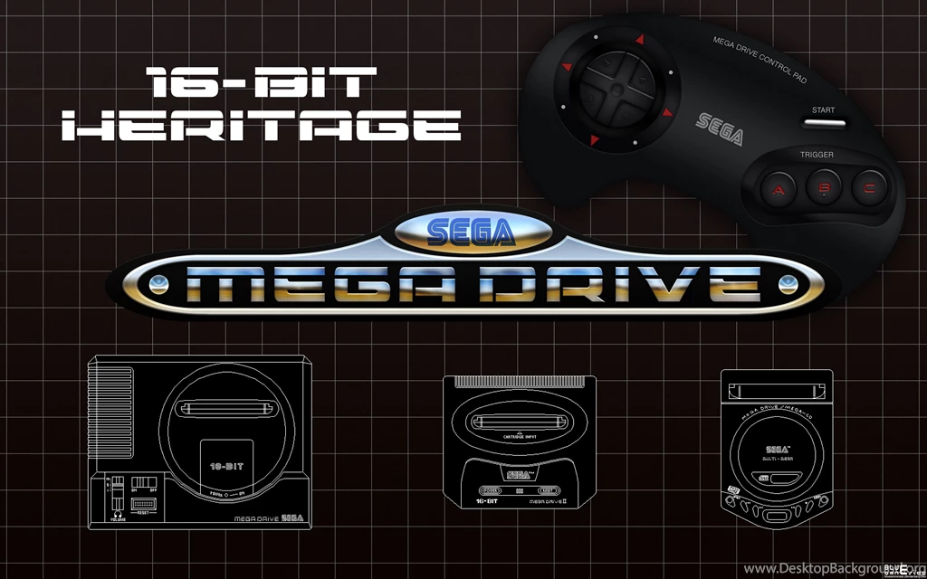 Sega Mega Drive: 16 bit Heritage Wallpapers By BLUEamnesiac On ...