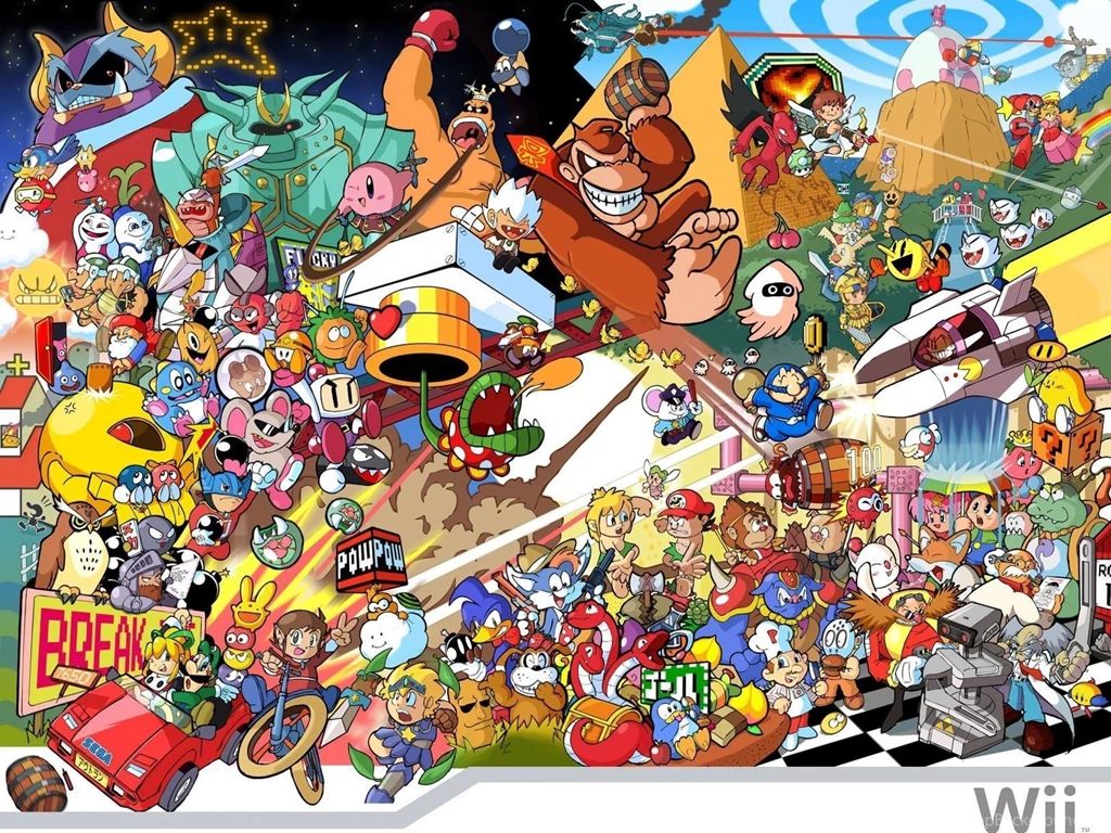 Nintendo, Kirby, Sega Entertainment, Nintendo Wii, Luigi, Donkey ...