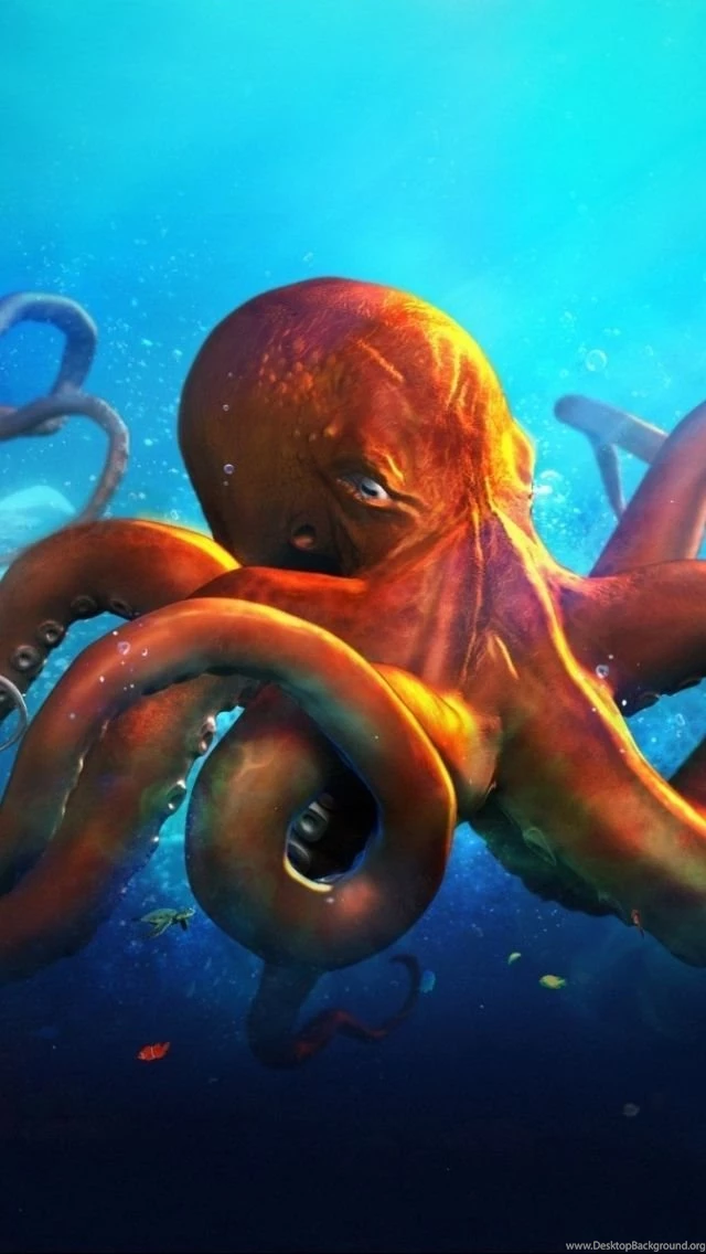 Gallery For Octopus Iphone Wallpapers