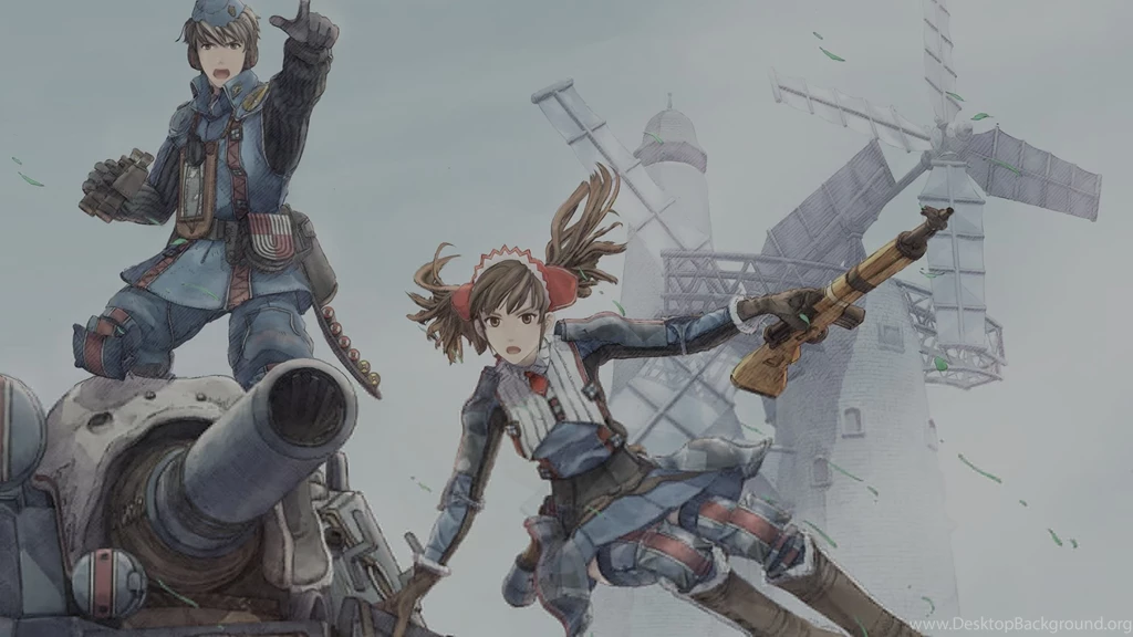 Alicia Melchiott Gun Valkyria Chronicles Weapon Welkin Gunther ...