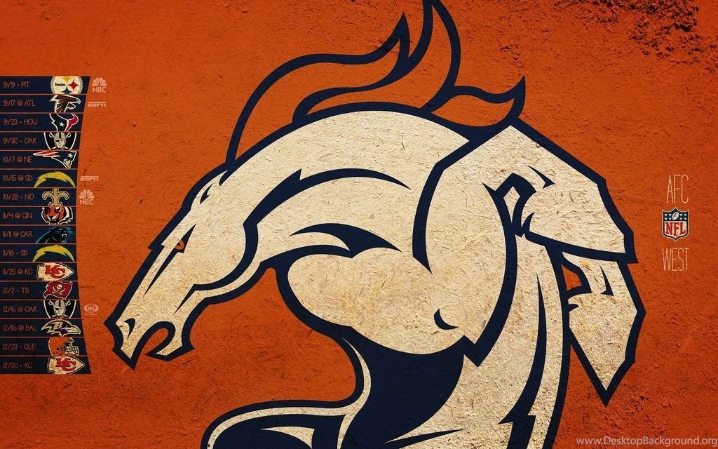 2012 Denver Broncos Schedule Wallpapers (Alt Version)