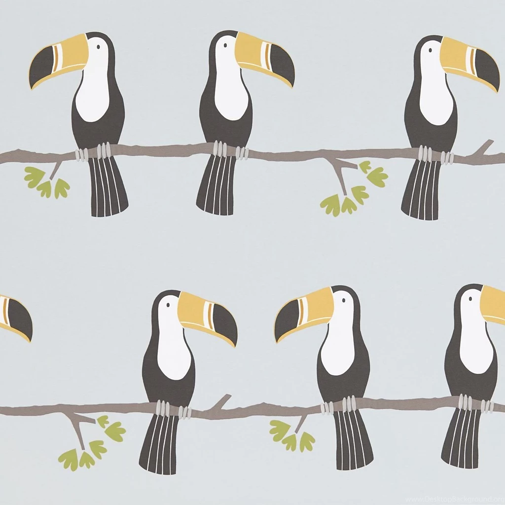 Scion Terry Toucan Wallpapers Tangerine Charcoal Maize 111270