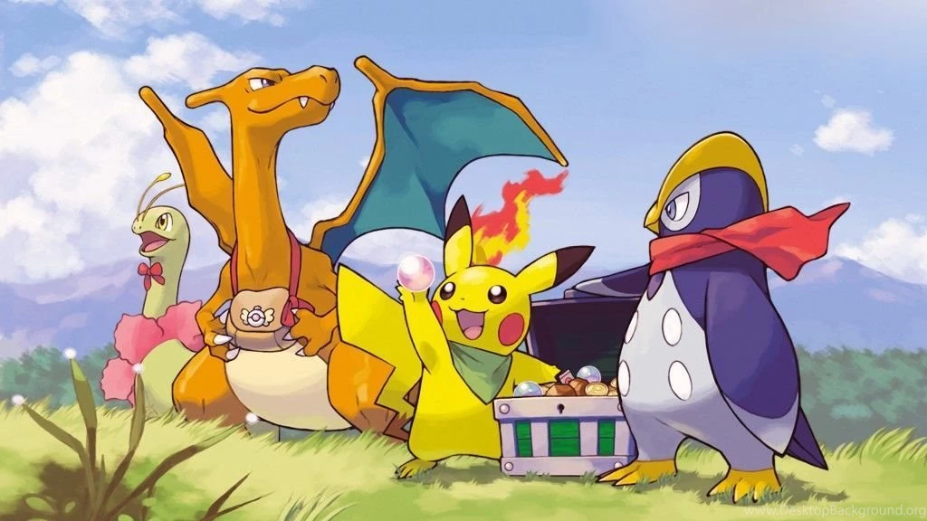 Pikachu Pokemon Wallpaper Backgrounds Desktop [Your Popular HD ...