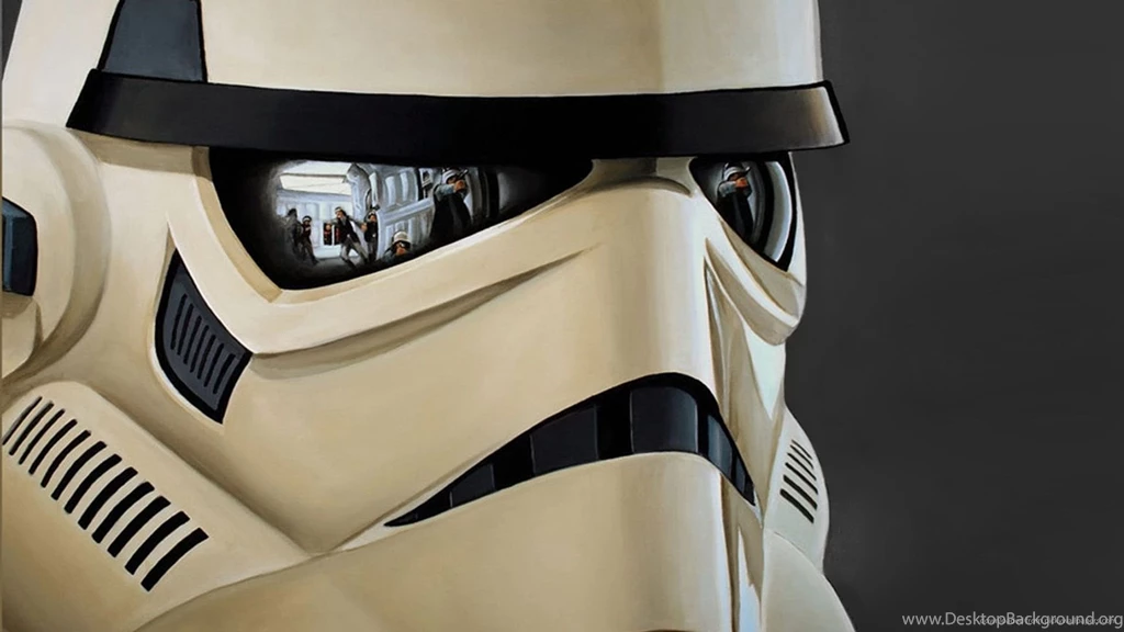 Download 1920x1080 Stormtrooper With Reflections Wallpapers