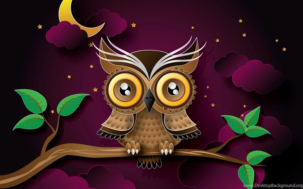 Owl Vector Art Wallpapers HD Download For Desktop & Mobile