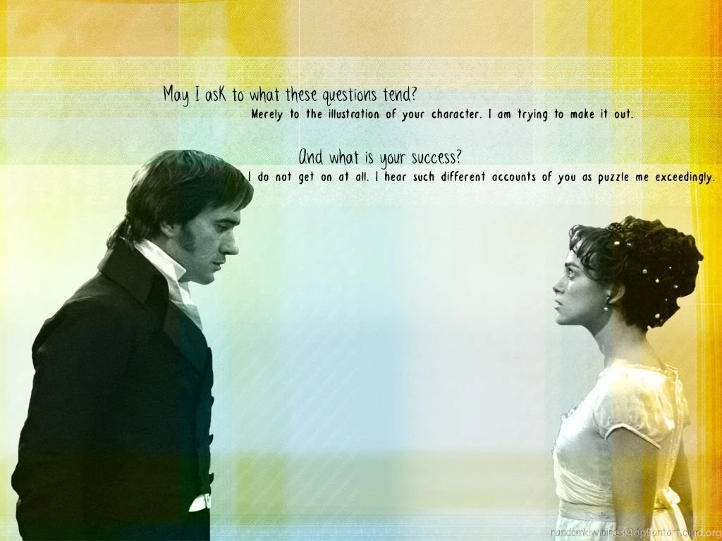 Illustration Of Your Character V1 Pride And Prejudice Wallpapers ...