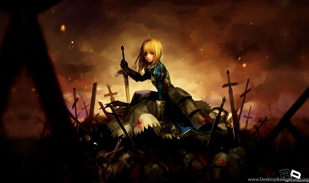 Gallery For   Saber Wallpapers Fate Zero