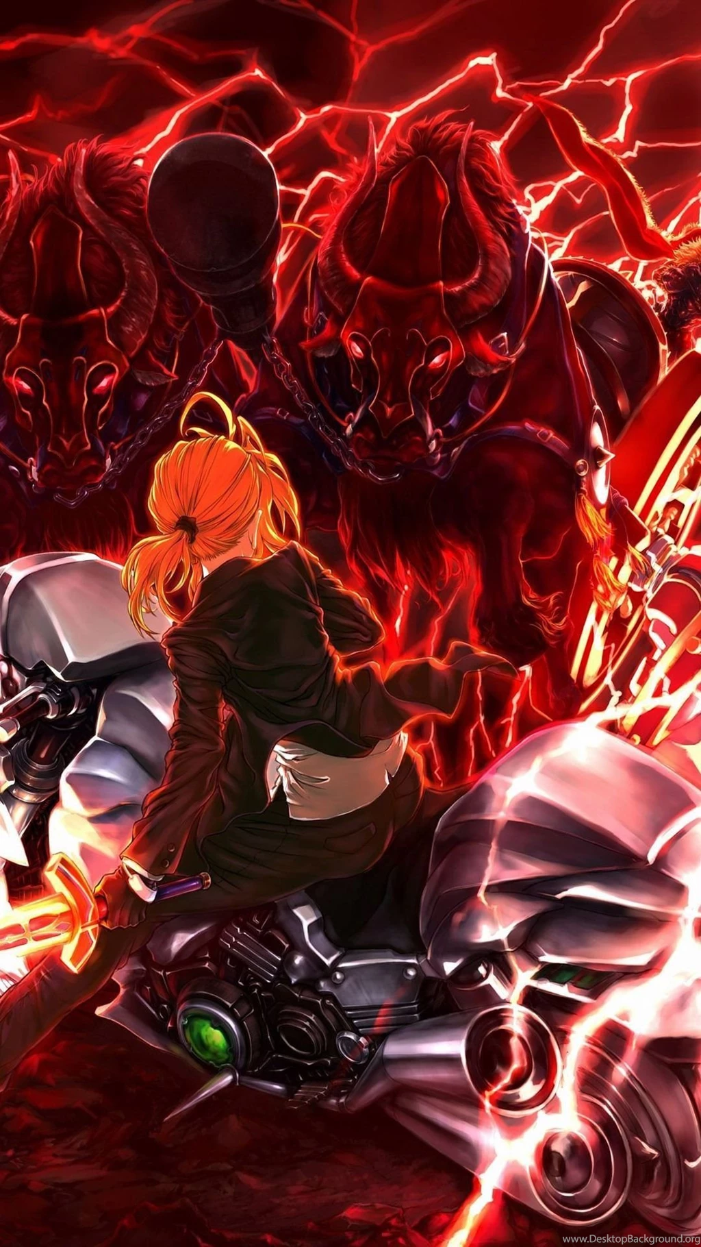 Fate Stay Night Mobile Wallpapers