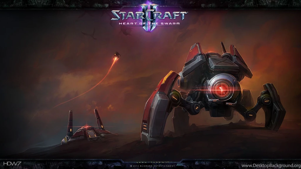 Starcraft 2 Heart Of The Swarm Widow Mine Hd Wallpapers