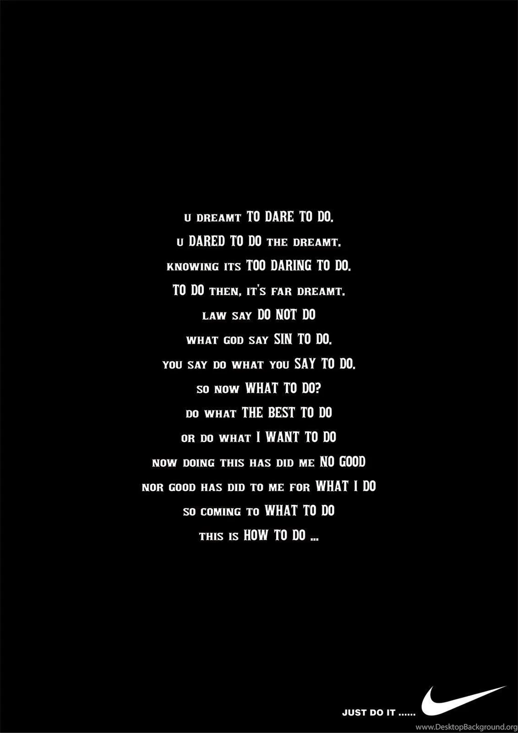 Famous Quotes About 'Just Do It' QuotationOf . COM