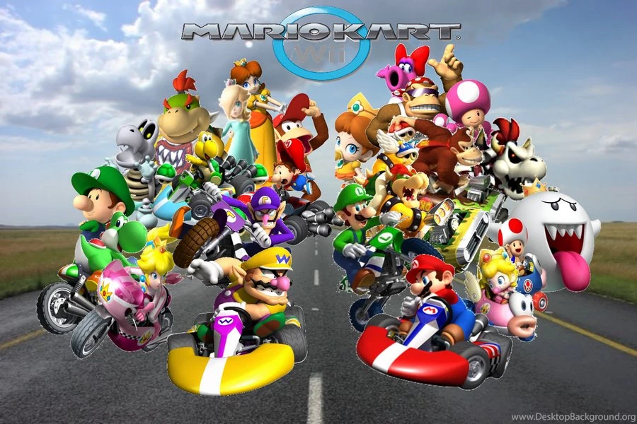 Wallpaper: Mario Kart Wii By DaBlackBlur On DeviantArt