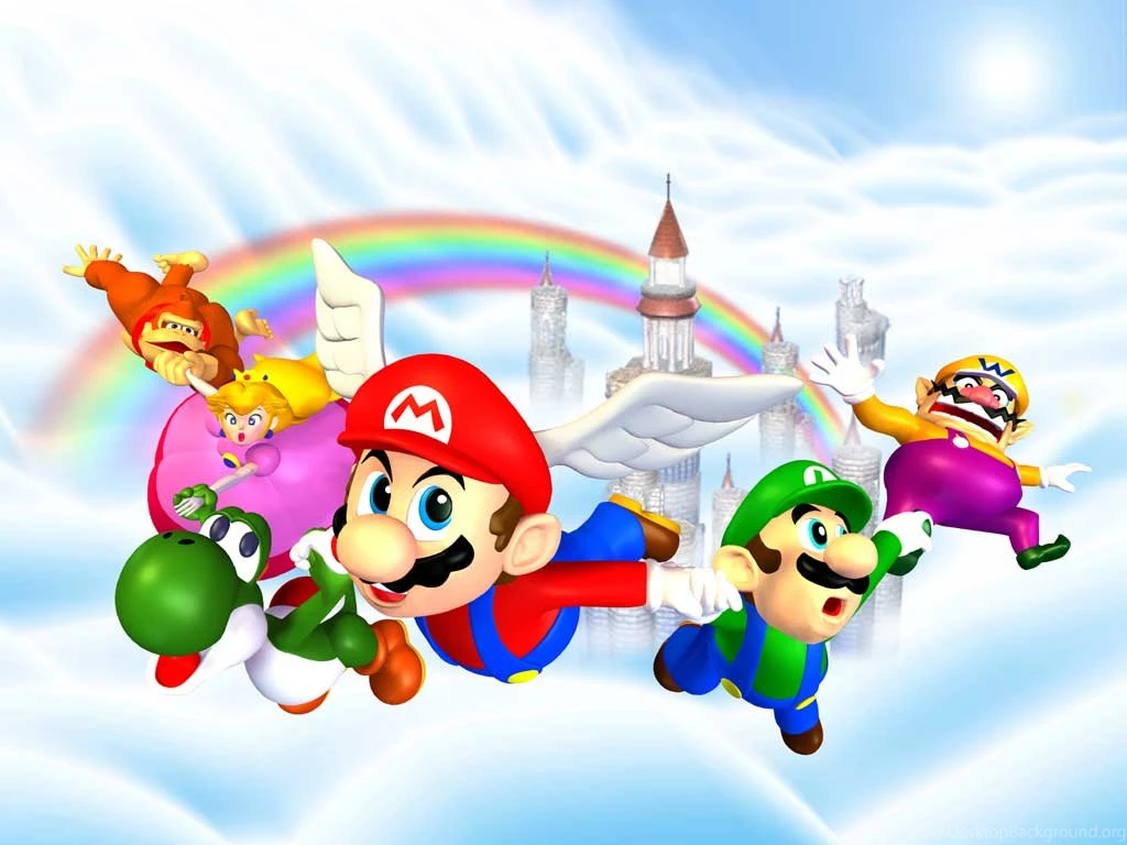 Desktop Wallpapers From Super Mario Games On The Nintendo 64