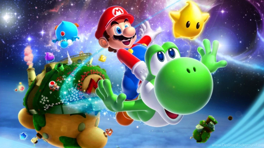 Super Mario Characters Wallpaper.