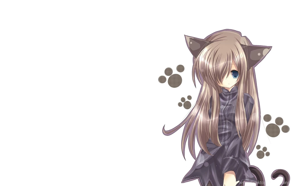 Download Wallpapers 3840x2400 Cat Girl, Nekomimi, Art, Anime, Girl ...