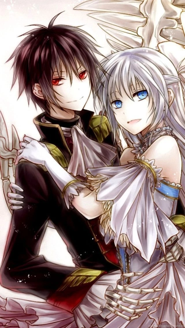 Anime Angel And Demon Love 640x1136.jpg