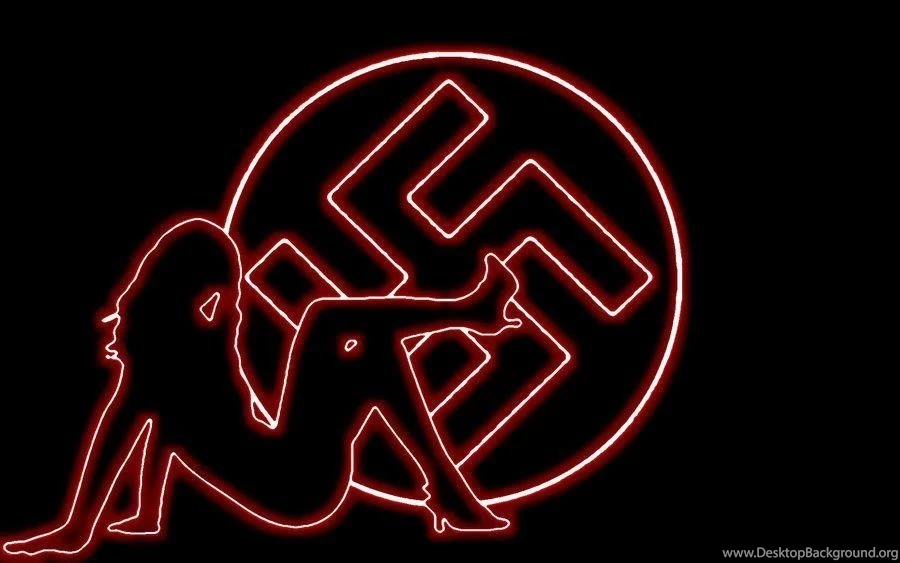 Swastika Pin Up: Neon Sign By MurderDRONE On DeviantArt
