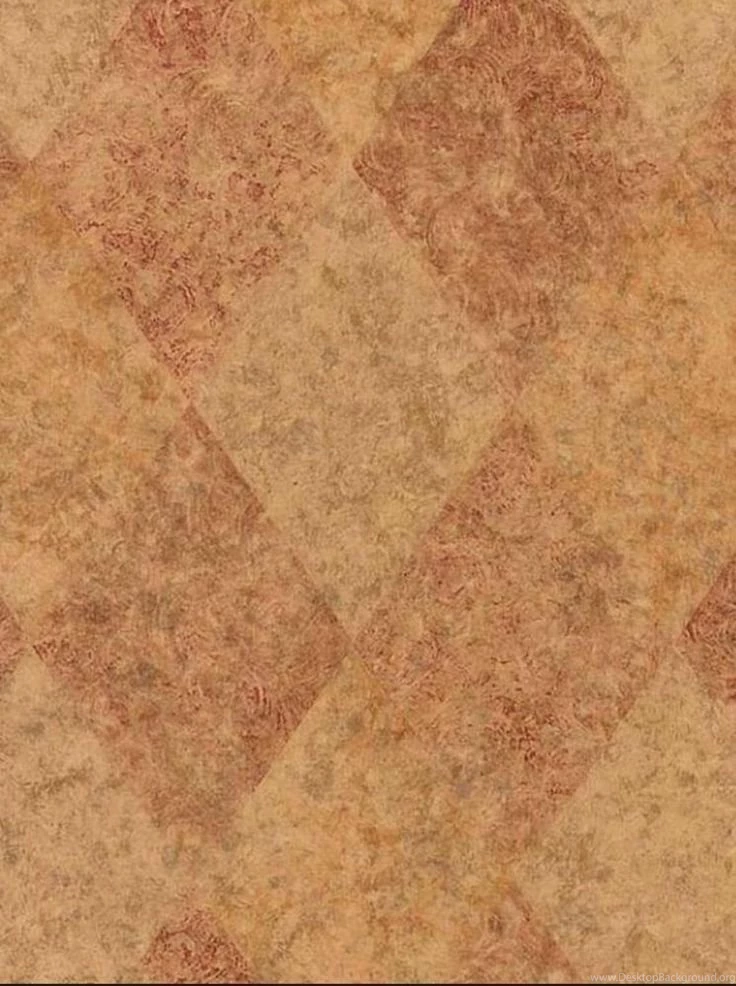 Wallpapers Tuscan Harlequin Diamond Rust & Gold Faux