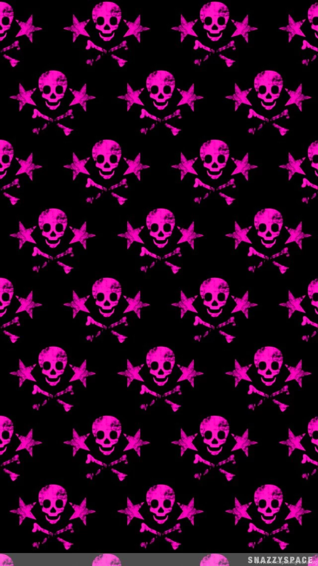 Skull Crossbones And Stars iPhone Wallpapers
