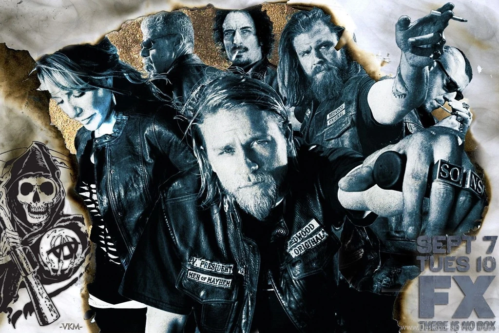 Sons Of Anarchy Hd Wallpapers Printable Invitation Download