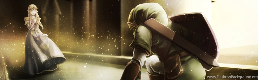 Download Wallpapers 3840x1200 The Legend Of Zelda, Character, Elf ...