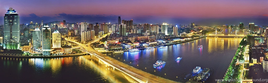 Windows 8 Official Panoramic Wallpaper, Cityscapes, Bridge ...