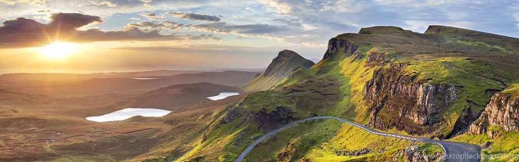 Windows 8 Official Panoramic Wallpaper, Waves, Forests, Majestic ...