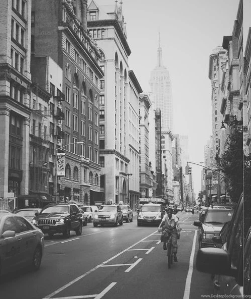 New York City And Its Empire State Building In The Backgrounds ...