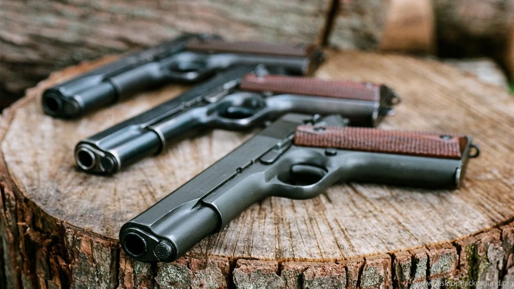 Colt 1911 Pistol Wallpapers HD Download For Desktop High Quality