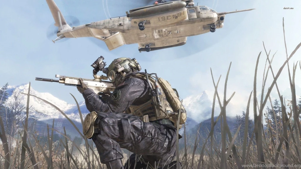 Call Of Duty 4: Modern Warfare Soldier Wallpapers Game Wallpapers ...