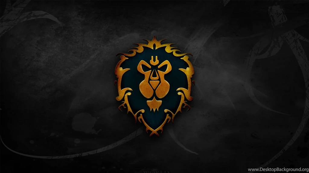 World Of Warcraft Crest Lions Alliance Wallpapers