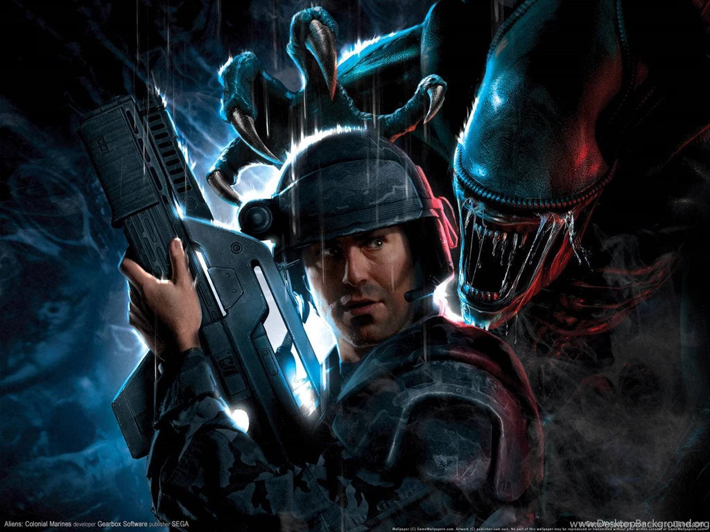Aliens colonial marines wallpaper in hd   Future Gaming News