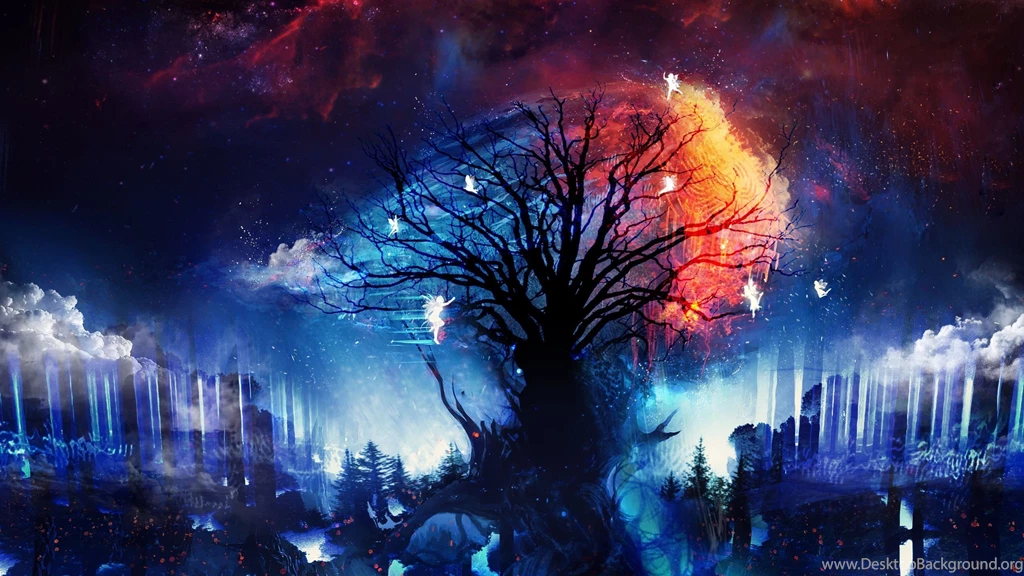 Tree Of Cosmic Wisdom Wallpapers And Images Wallpapers, Pictures ...