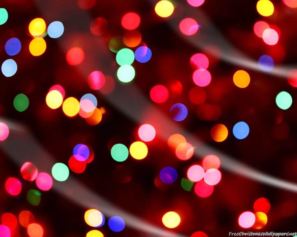 HD Christmas Celebration Lights Wallpapers