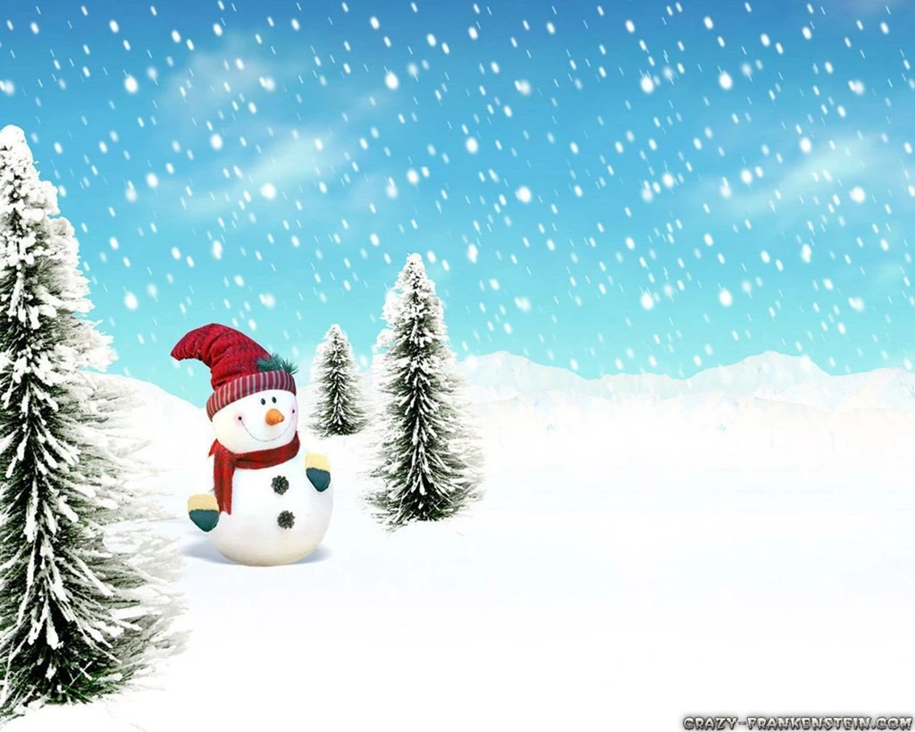 Christmas Snowman Wallpapers Crazy Frankenstein
