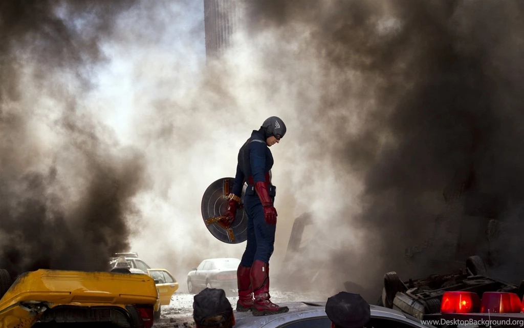 Chris Evans Captain America Avengers, Smoke, Fighting, 1920x1200 ...