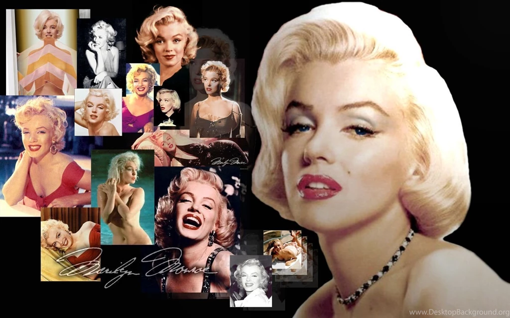 Widescreen Wallpaper, Marilyn Monroe Collage