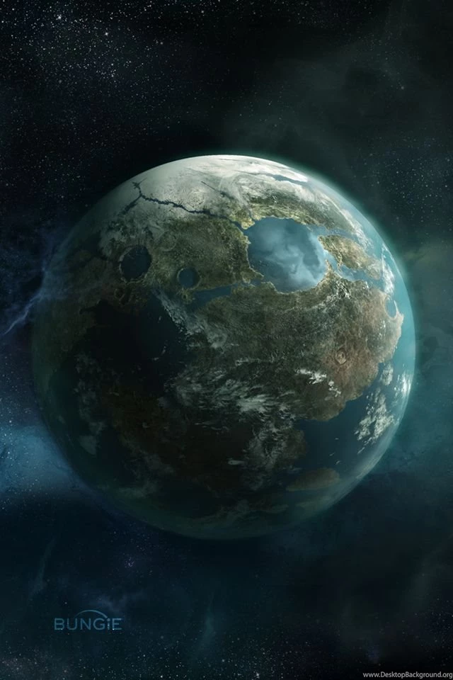Halo Reach Planet iPhone Wallpapers