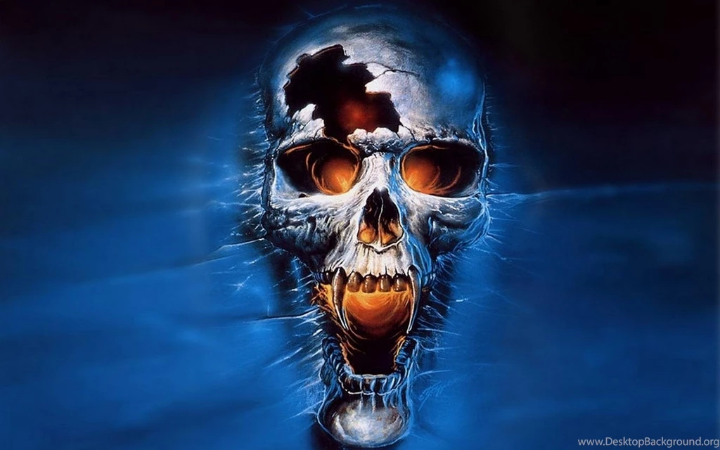Blue Skull Wallpapers Widescreen HD Wallpapers