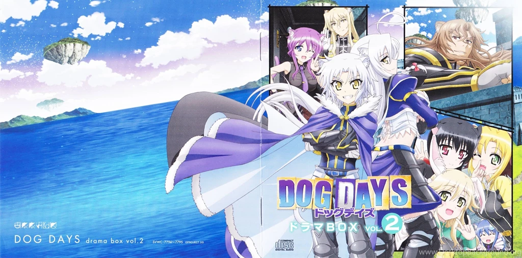 Dog Days Box Vol 2 Cover Dog Days Wallpapers (2840x1404) (83448)