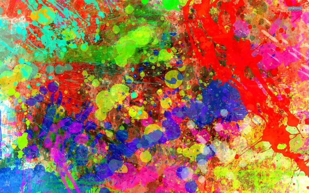 Paint Splatter Wallpapers 3D Wallpapers