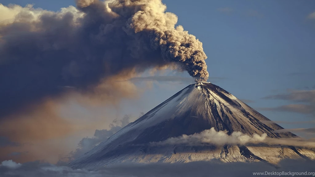 Download Wallpapers 3840x2160 Volcano, Eruption, Smoke 4K Ultra HD ...