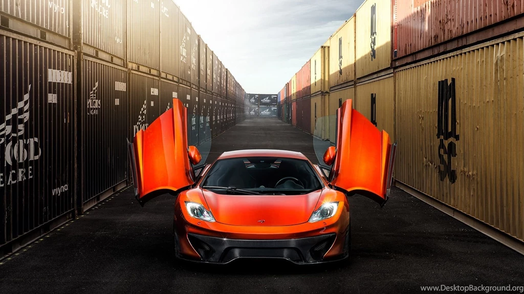 Volcano Orange McLaren 12C MP4 VX By Vorsteiner Wallpapers