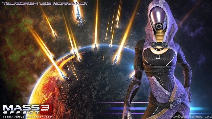 Mass Effect Wallpapers Tali'Zorah By Razor rebus On DeviantArt