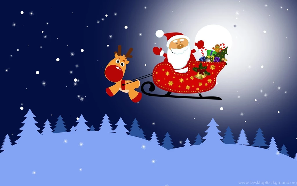 Sleigh HD Wallpapers, Santa Sleigh Pictures