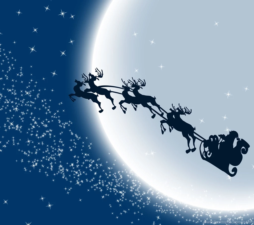 Santa's Sleigh Mobile Wallpapers 3636