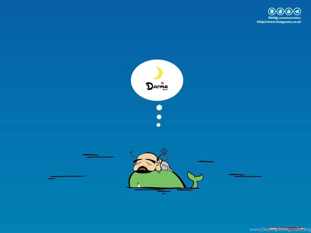 Korean Cartoon Wallpapers Cartoon Buddhist Monk3 Wallcoo.net